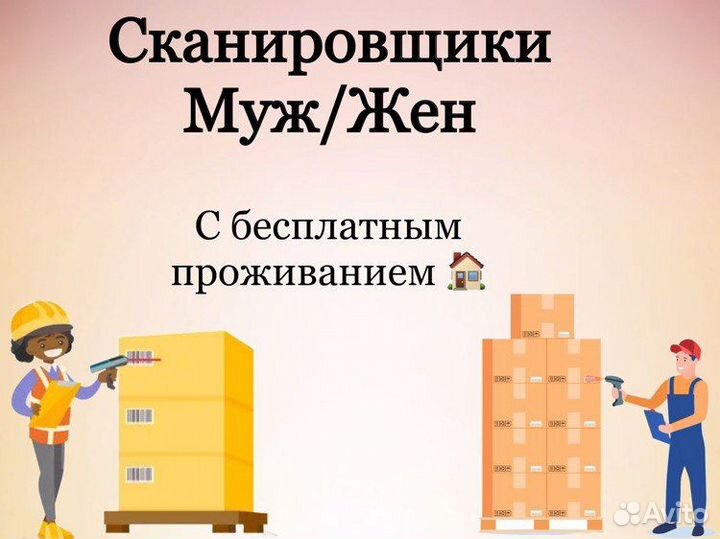 Сканировщики на склад одежды г. Подольск