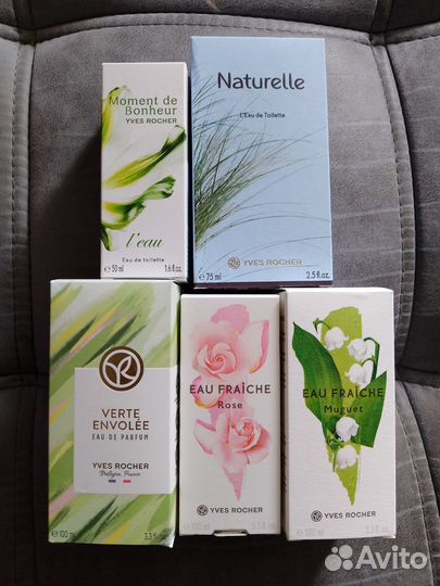 Туалетная вода Yves Rocher новая