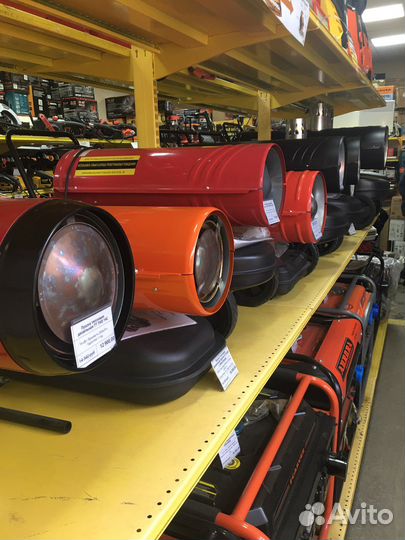 Тепловая пушка газовая на 100 м.кв