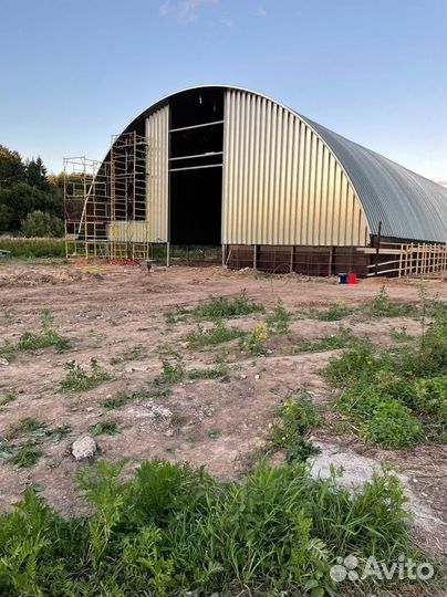 Ангар овощехранилище под ключ