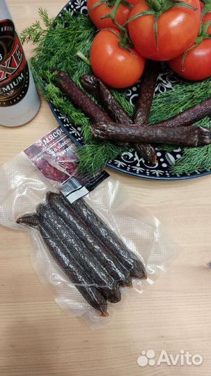 Колбаски к пиву, снэки, мясо