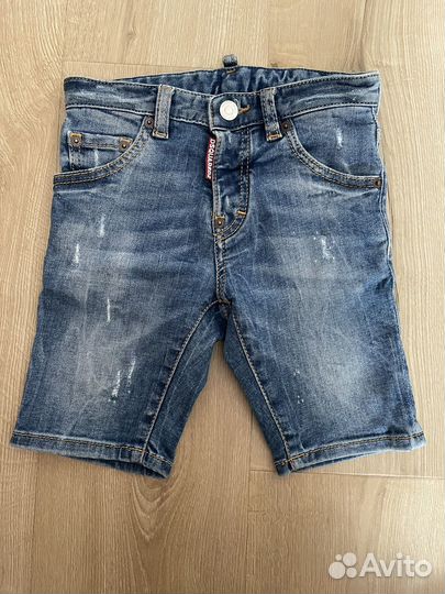 Джинсовая шорты dsquared2, 6лет