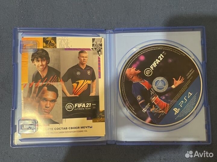 FIFA21 для PS4 диск б/у