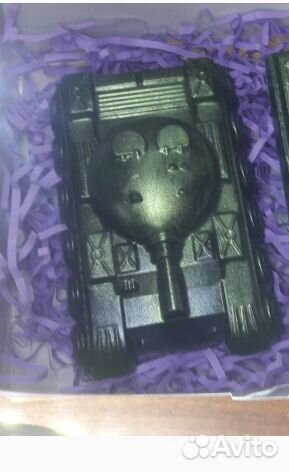 Танк, Пистолет, Погоны сувенирное мыло для мужчин