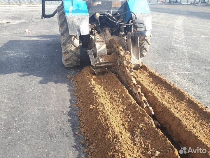 Услуги бары траншеекопатель этц экскаватор