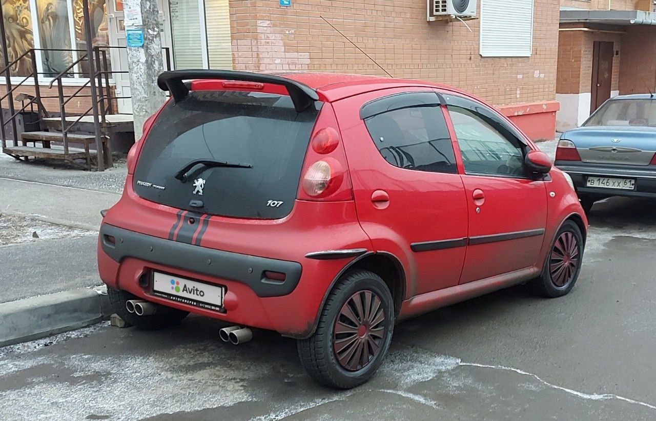 Peugeot 107: фото владельца