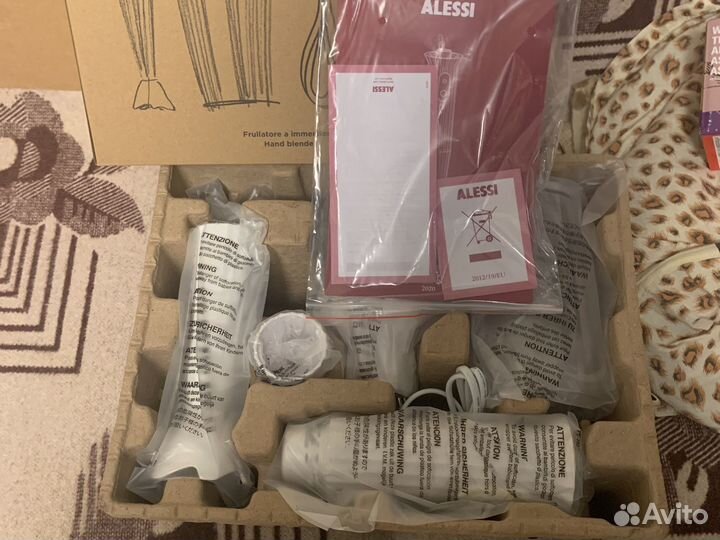 Блендер ручной alessi pliss