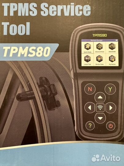 Диагностика tpms/ датчики давления в шины