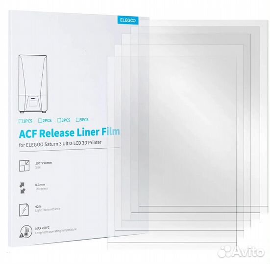 Пленка для ванночки принтера Elegoo