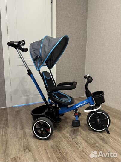 Велосипед детский с ручкой