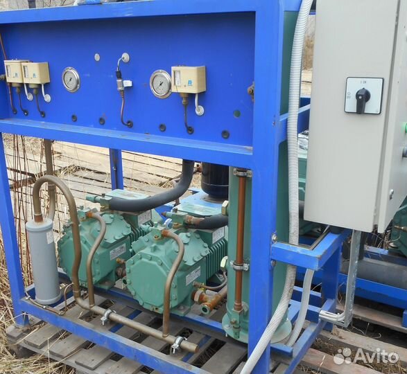 Ценраль Bitzer на базе 2 компрессоров 4сс-9.2
