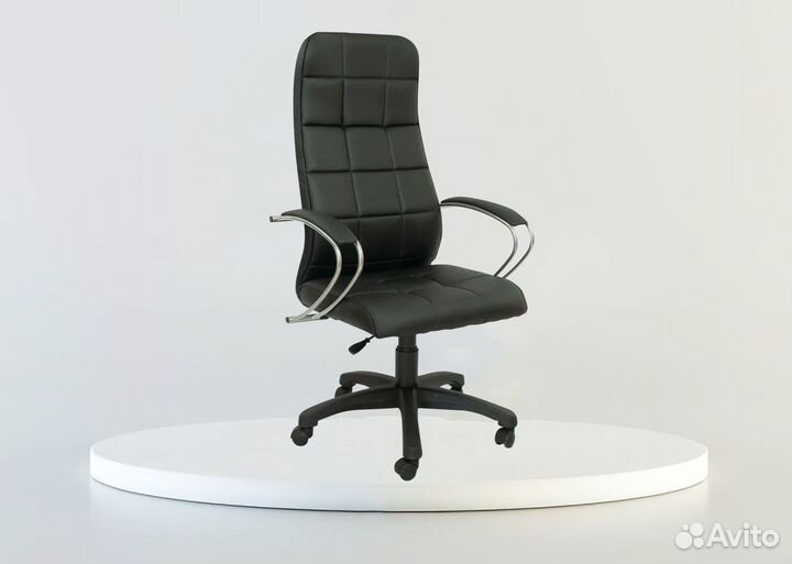 Кресло офисное Элегия XL 3 люкс черное