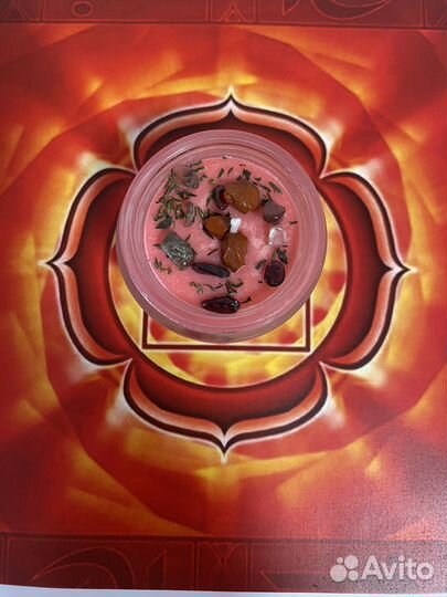 Контактная чакровая свеча Муладхара