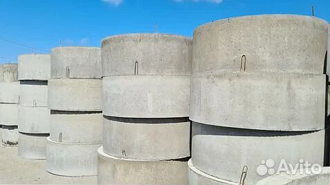 Железобетонное кольцо футерованное