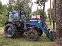 Мини-трактор МТЗ (Беларус) 082 с КУН, 1992