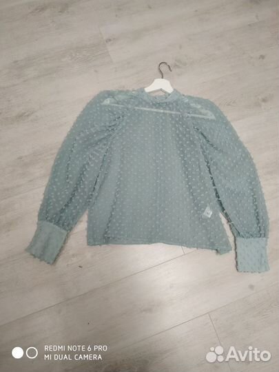 Блузка рубашка zara M
