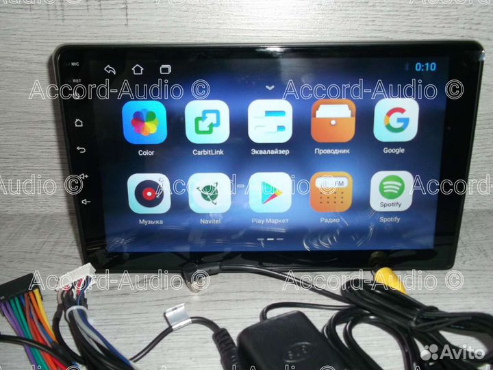 Магнитола 2DIN Toyota Avensis Android GPS WiFi