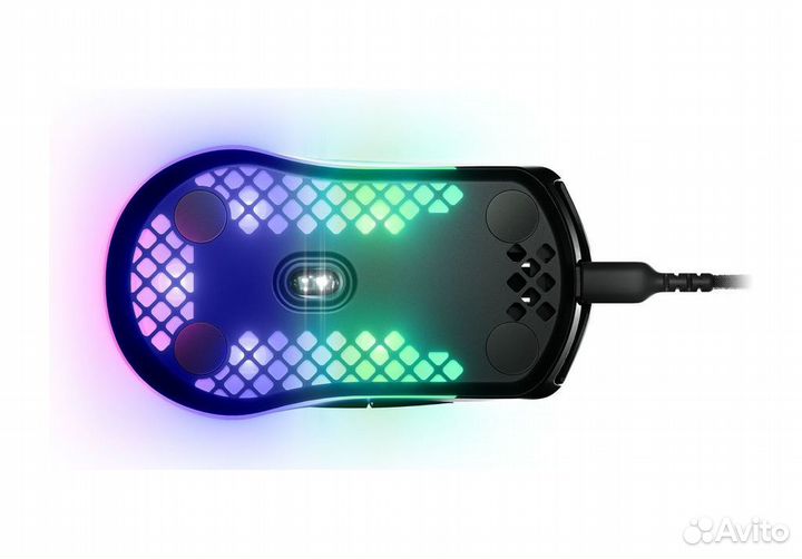 Игровая проводная мышь SteelSeries Aerox 3, черный