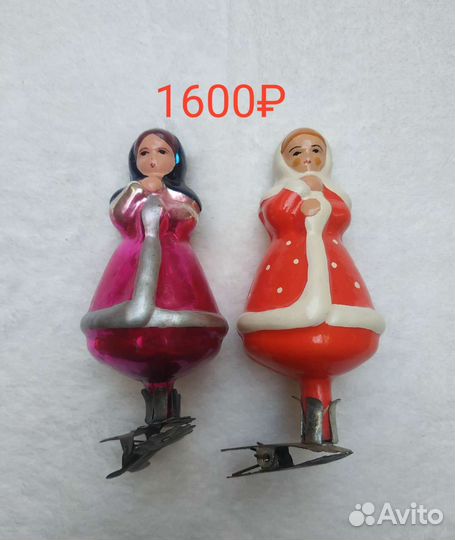 Елочные игрушки СССР