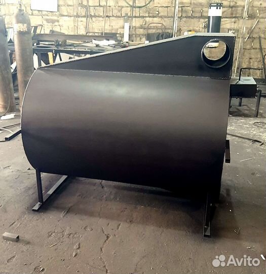 Печь пушка длительного горения