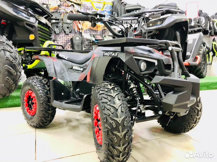 Электрический квадроцикл motax Mini Grizlik 1000BW