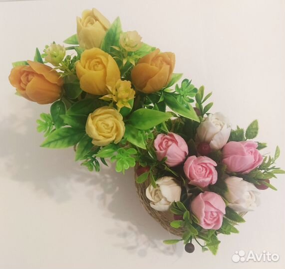 Букет из мыла, мыльный букет