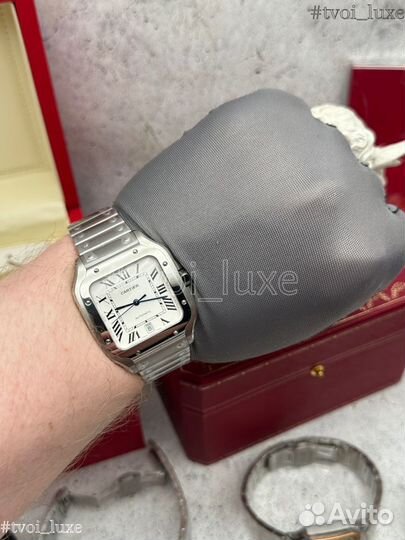 Часы Cartier santos 40 mm