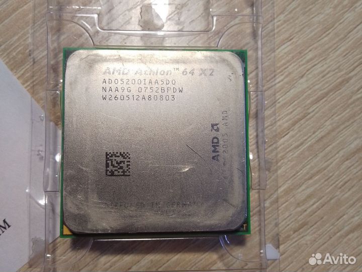 Процессор amd athlon 64 x2 5200+