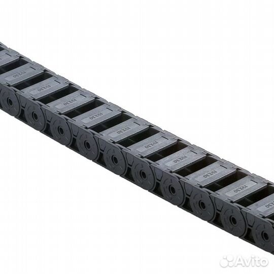 Гибкий пластиковый кабель-канал AK15BF01 (полузак