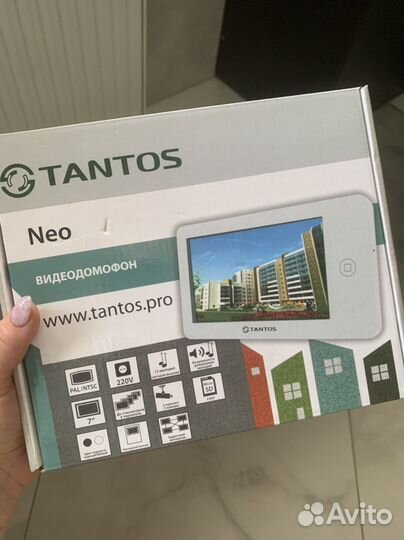 Видеодомофон Tantos Neo