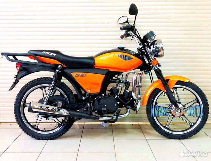 Мопед Racer RC50-F Alpha + цпг 110 см3, оранжевый