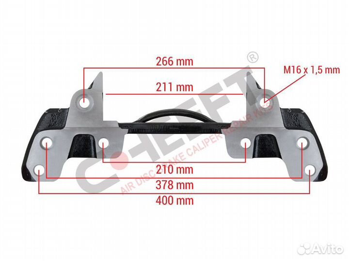 Детали дисковой тормозной системы