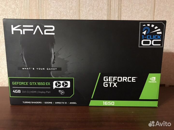 Nvidia geforce gtx 1650 kfa2