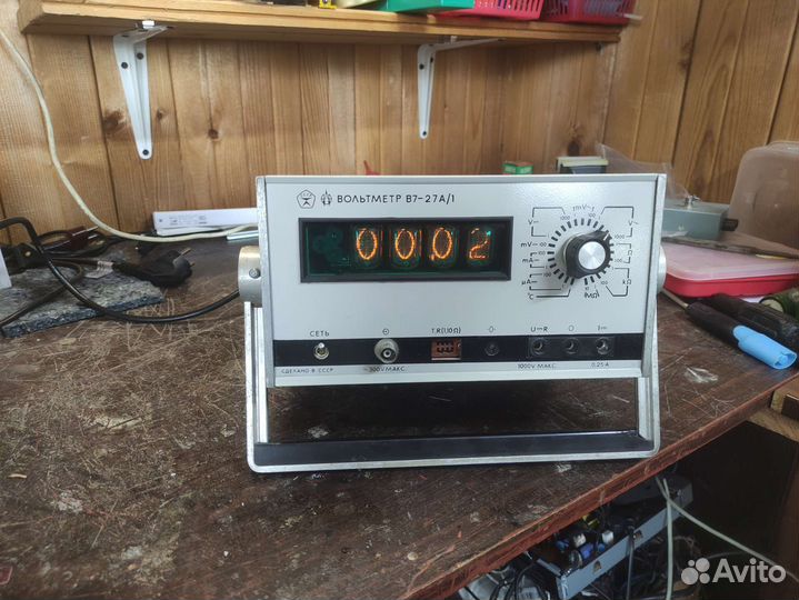 Вольтметр в7-27А/1
