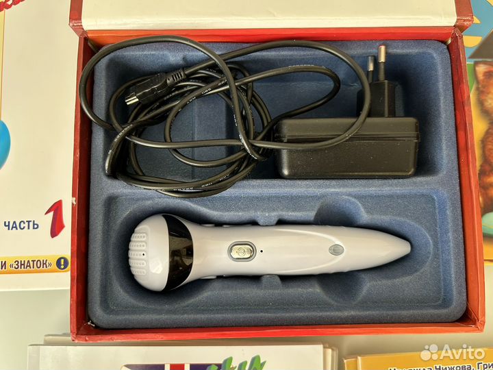 Говорящая ручка знаток с книгами