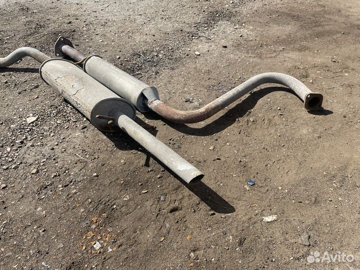 Глушитель шевроле ланос