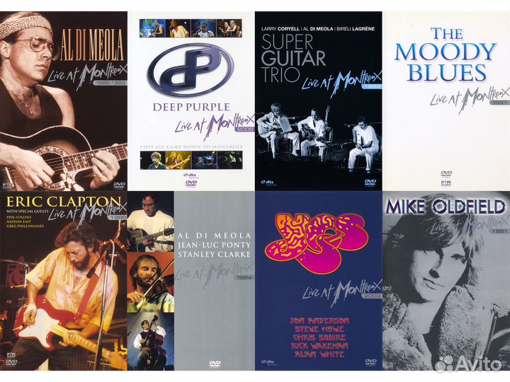 Коллекция фирменных музыкальных CD и DVD