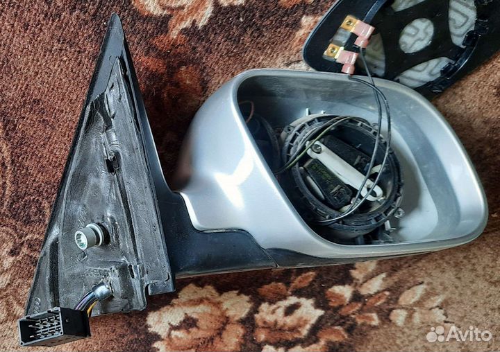 Зеркало правое Audi A6 C5 (10 пинов)
