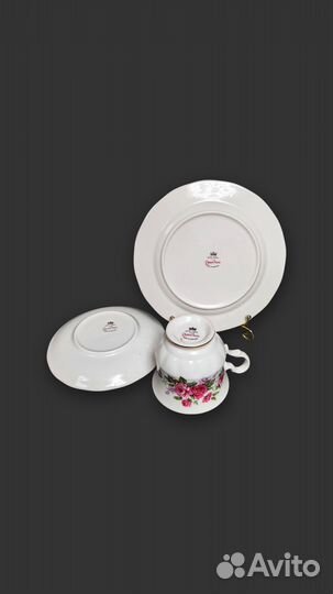 Кофейный фарфор Queen Anne Англия