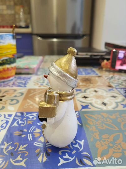 Статуэтка фигурка снеговик