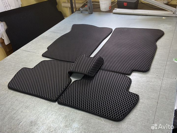 Ева коврики Шевроле Спарк 3