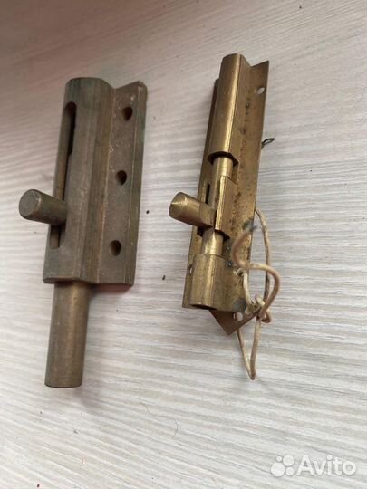 Латунный шпингалет