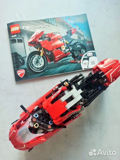 Lego 42107 Technic - мотоцикл Ducati