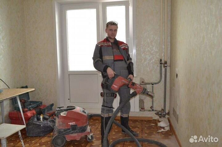 Электромонтаж / Штробление стен / Электрик