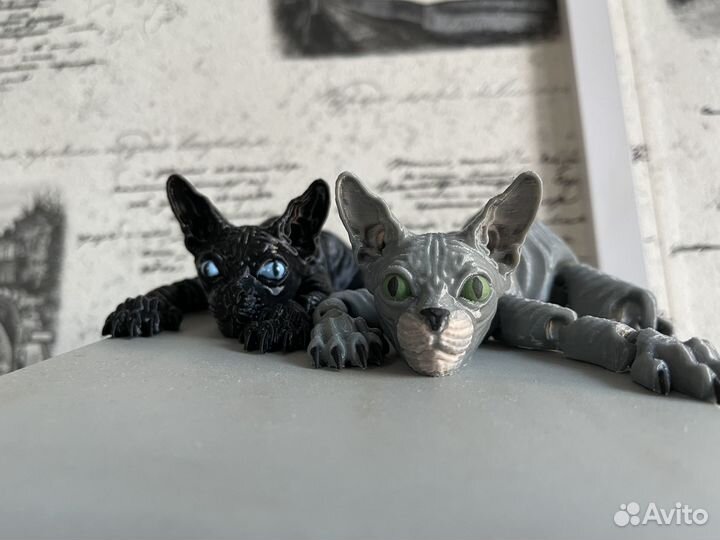 Котик антистресс сфинкс