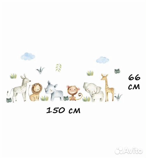 Детские наклейки на стену, обои, мебель