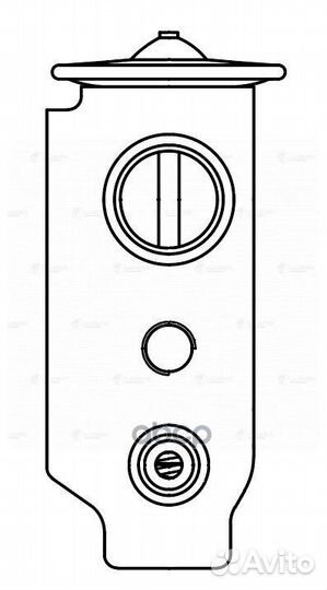 Клапан кондиционера расширительный Kia Ceed