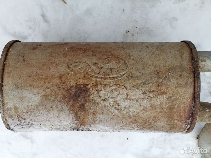 Глушитель резонатор daewoo matiz