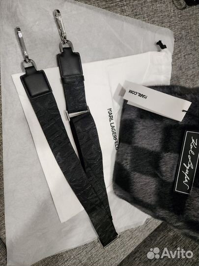 Сумка Karl Lagerfeld меховая 26на22, оригинал