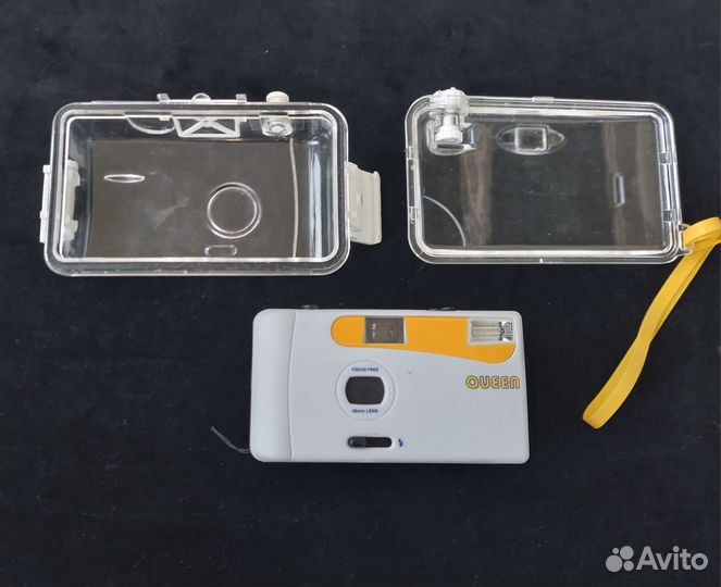 Пленочный фотоаппарат с подводным боксом